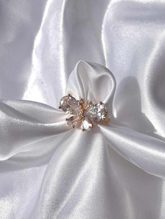 18k Butterfly Ring (Adjustable)