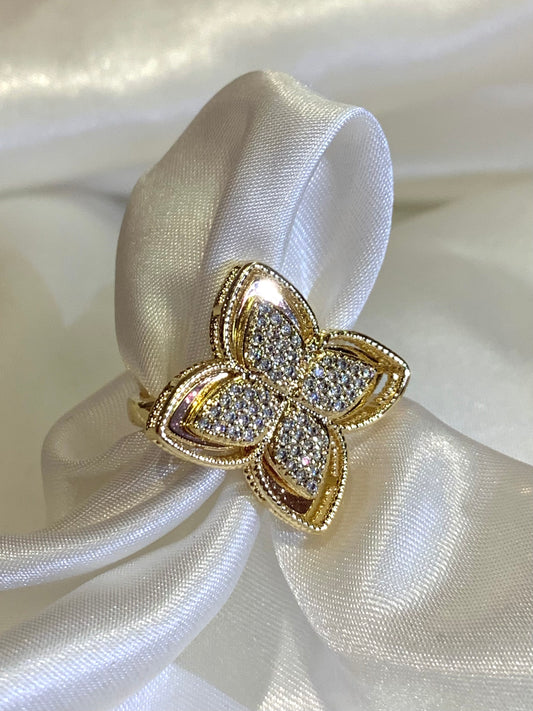 Flower Ring Adjustable