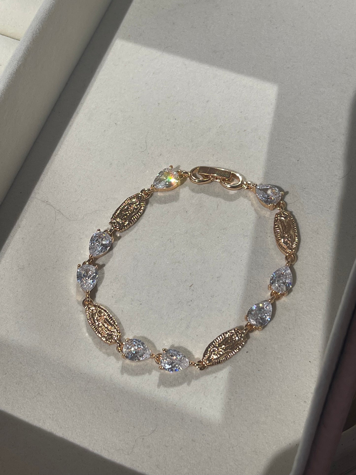 Diamond Virgen Bracelet