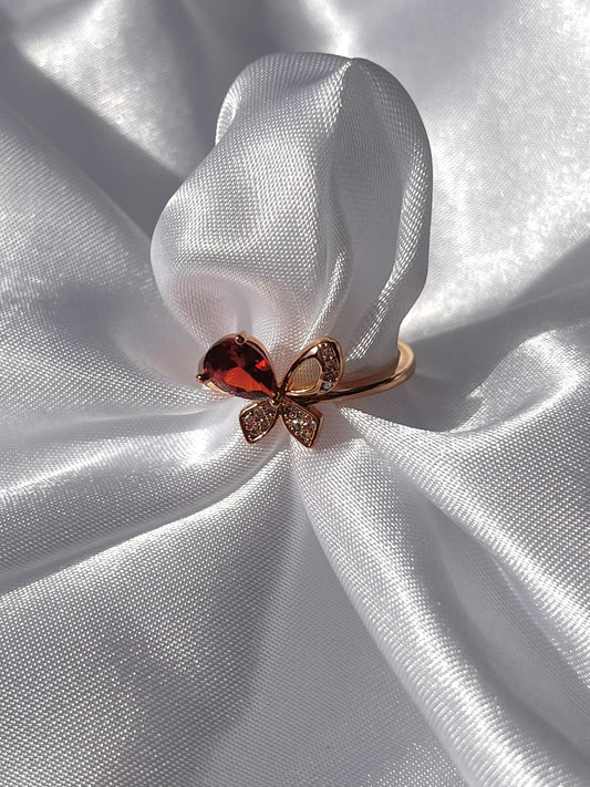 18k Red Butterfly Ring (Size 5,6,7,8)