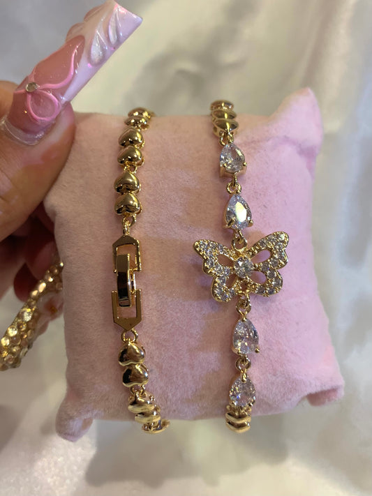 Butterfly Diamond Bracelet