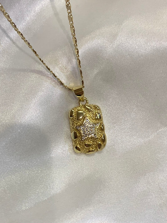 Nugget Star Necklace