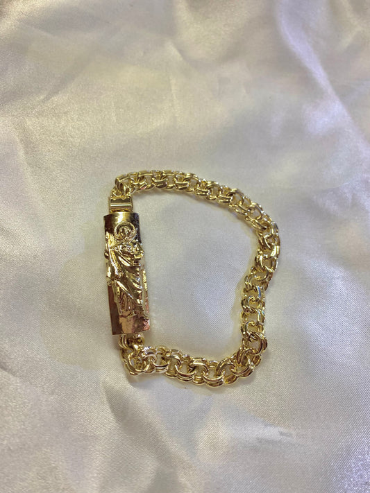 San Judas Esclava Tejido Chino