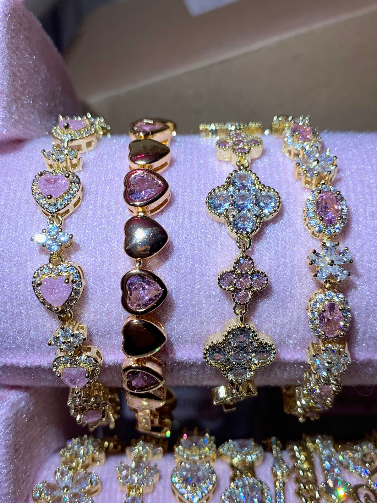 Pink Bracelets