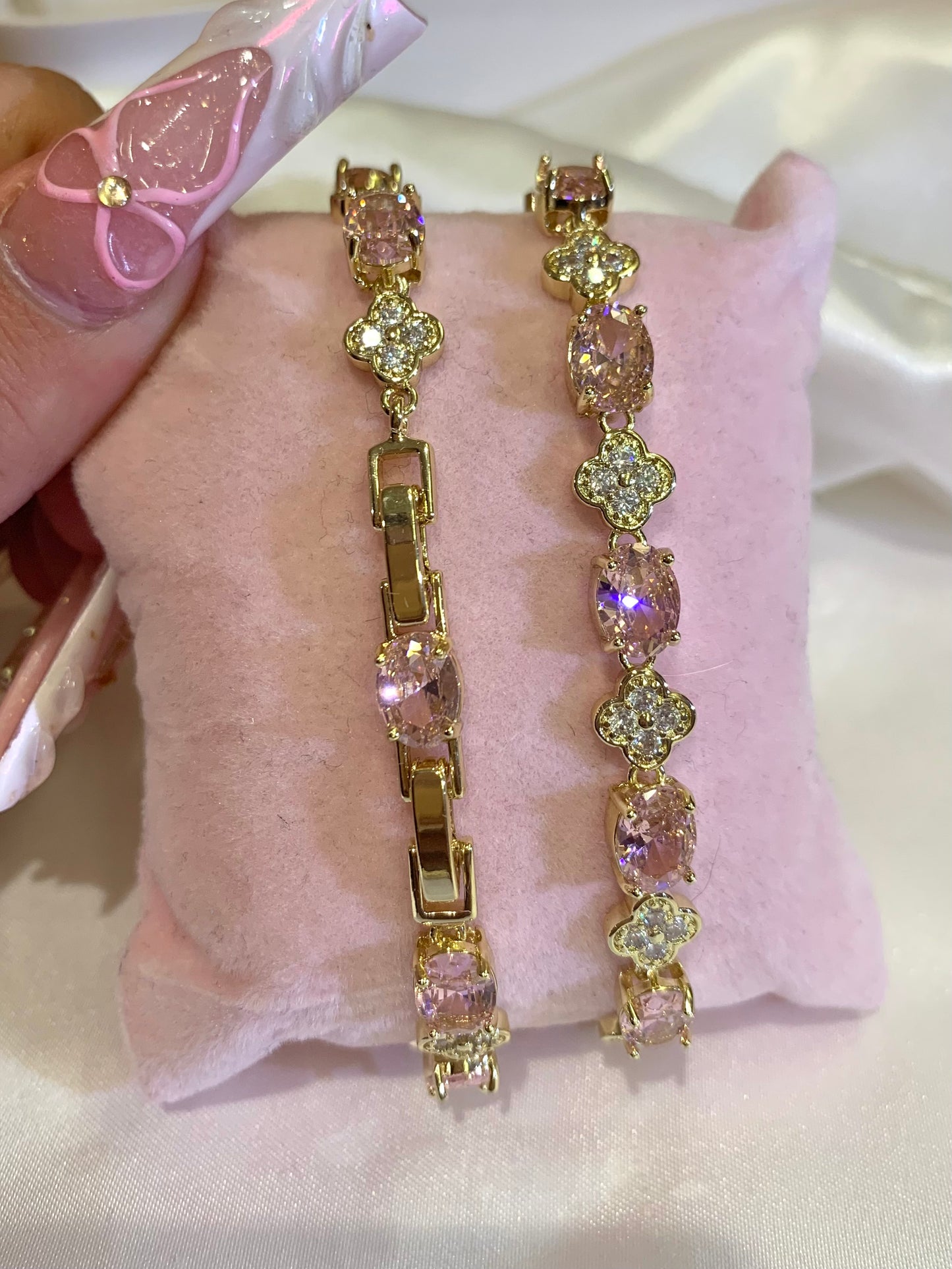 Pink Diamond Bracelet