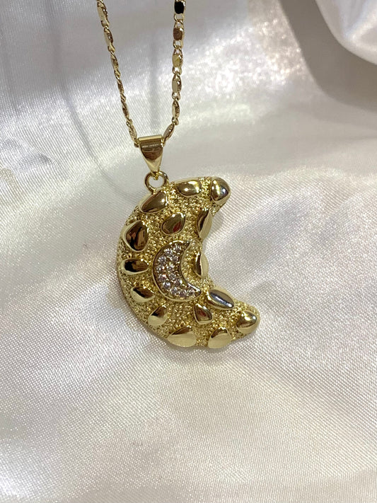 Big Moon Nugget Necklaces