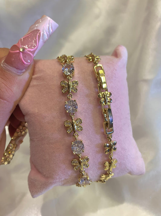 Butterfly Diamond Bracelet
