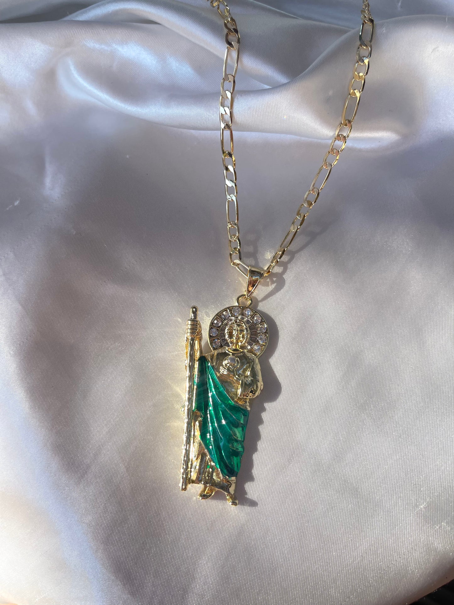 Men San Judas Necklace