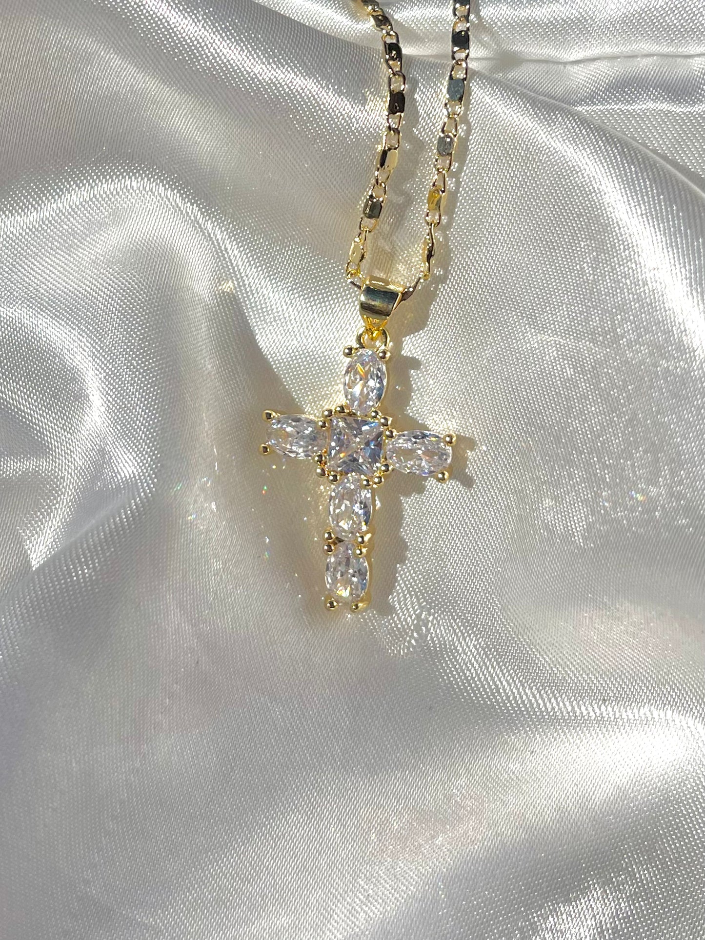 Diamond Cross Necklace