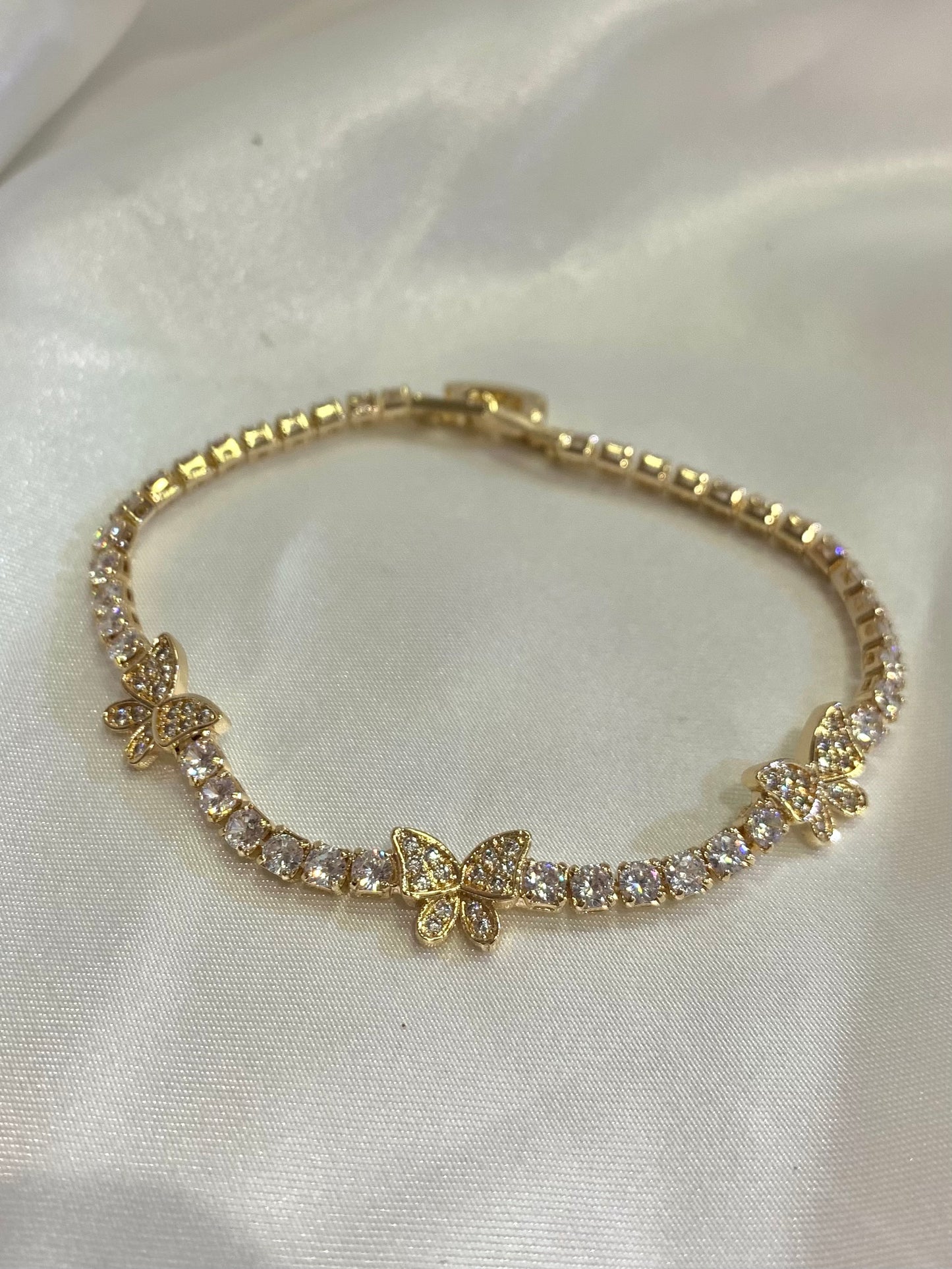 Butterfly Diamond Bracelet
