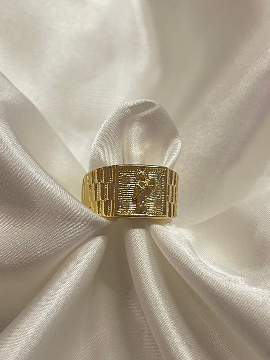 Santa Muerte Ring Size (9,10,11,12)