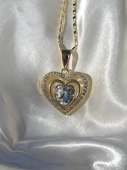 Heart Diamond Necklace