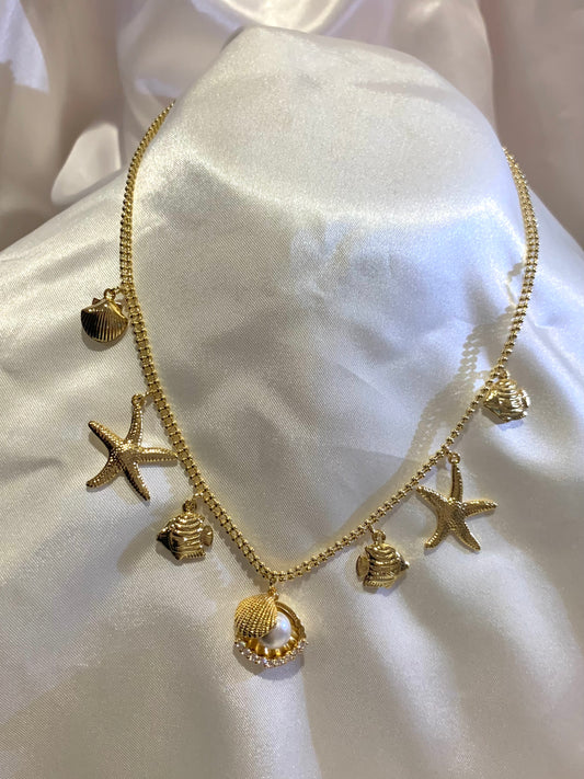 Ocean Concha Necklace