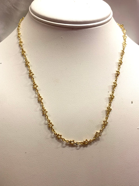 (8) Star Necklace 18”
