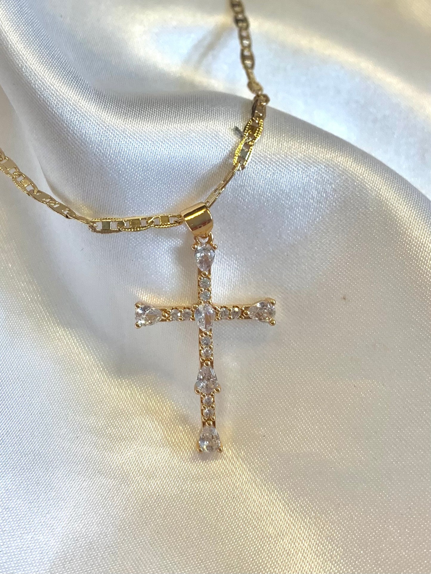 Diamond Cross Necklace