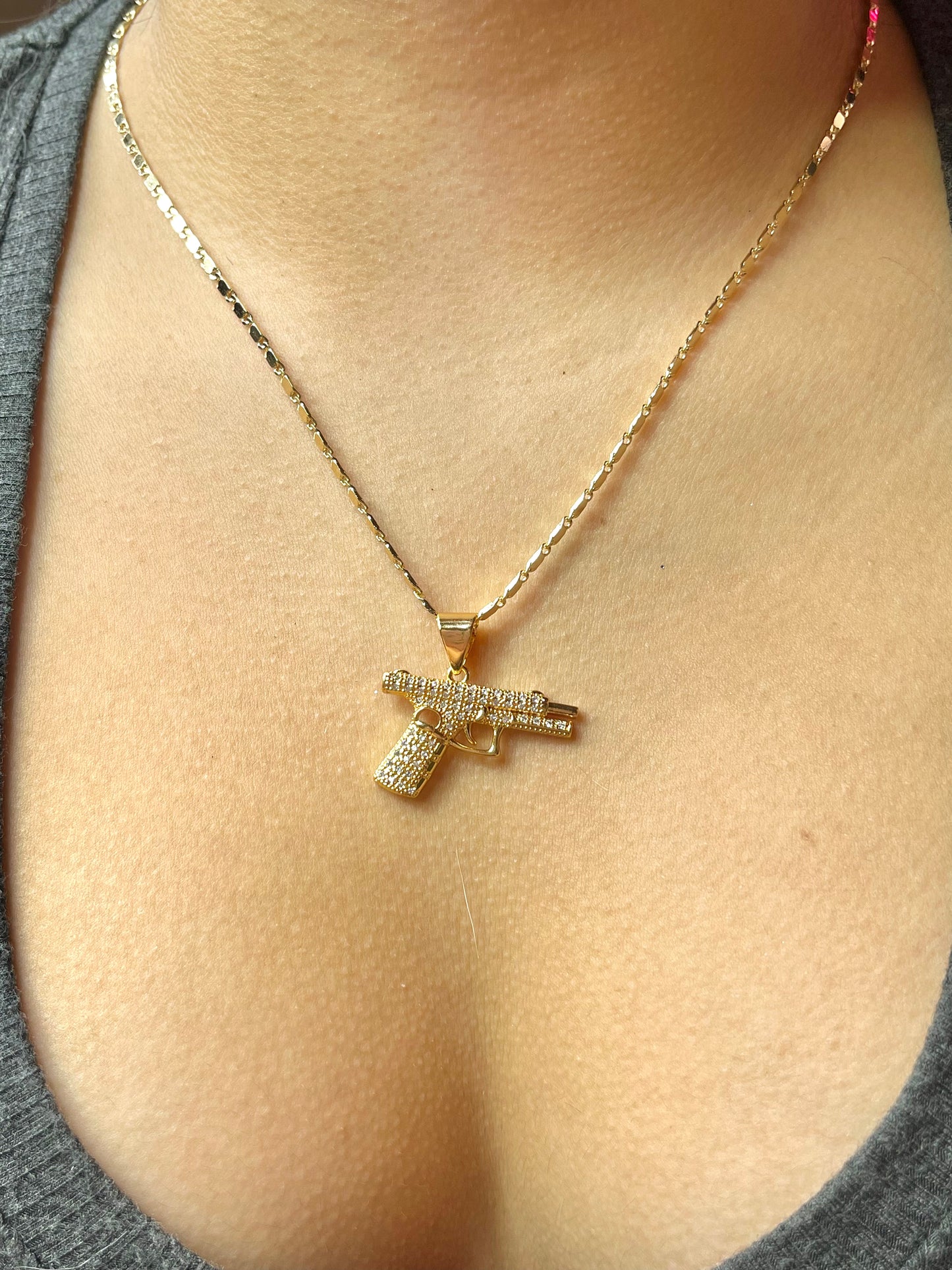 Gun Necklace