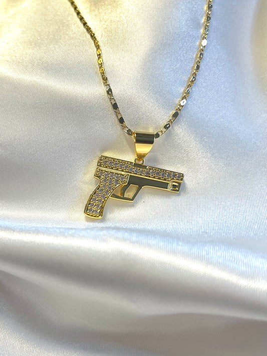 Gun Necklace