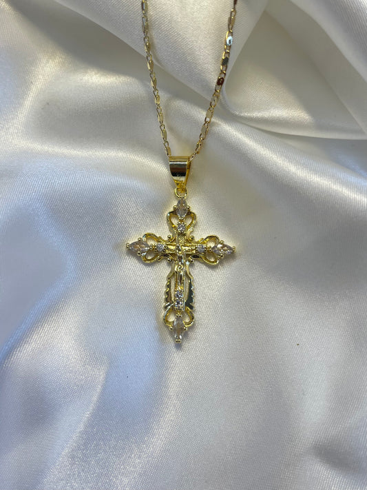 Diamond Cross Necklace