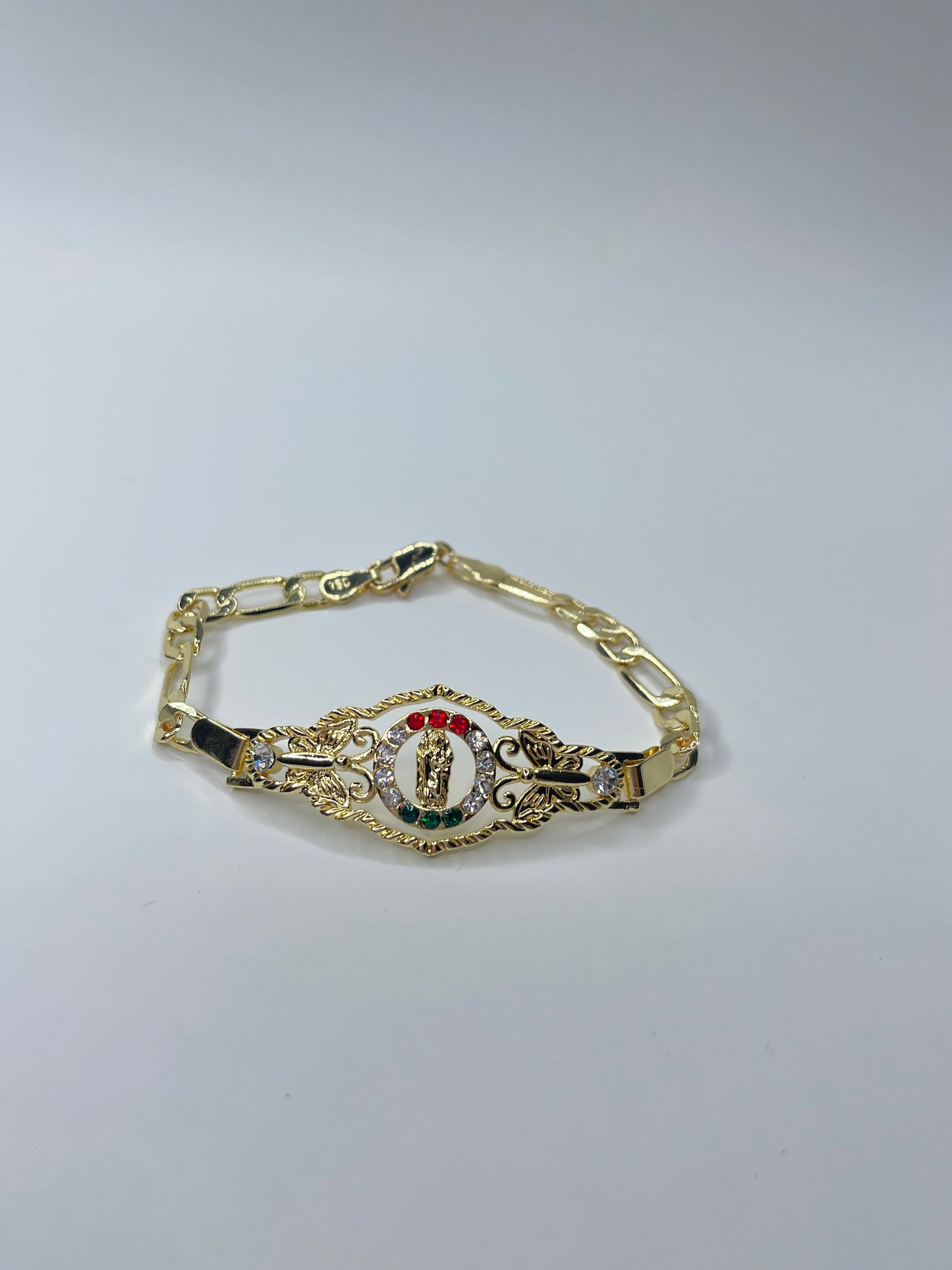 San Judas Tricolor Butterfly Bracelet