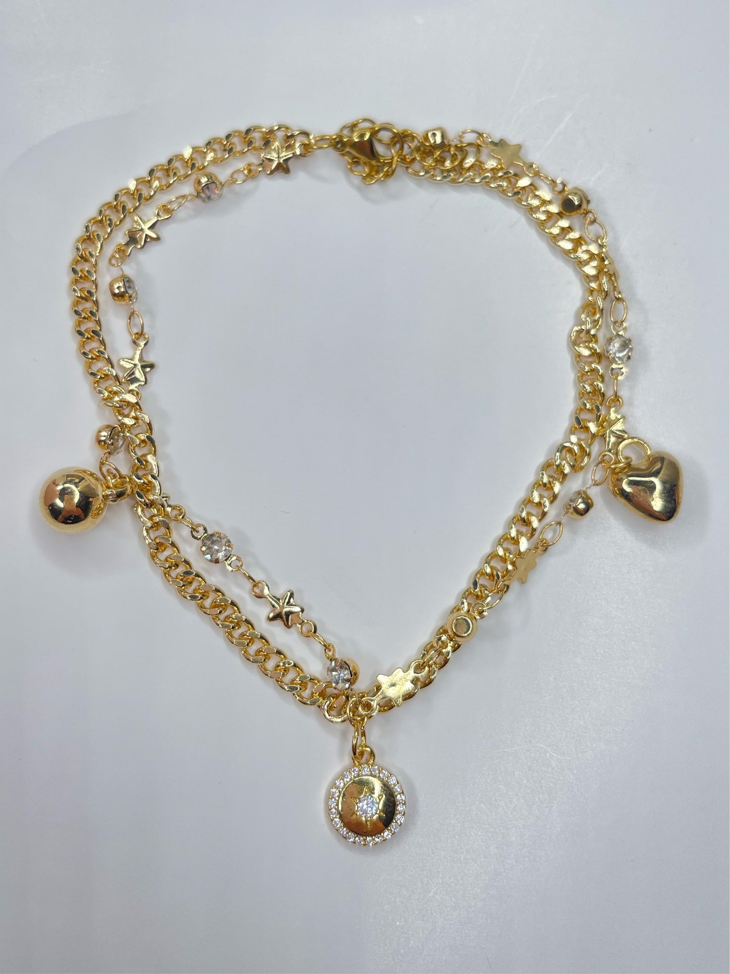 Diamond Star Anklet