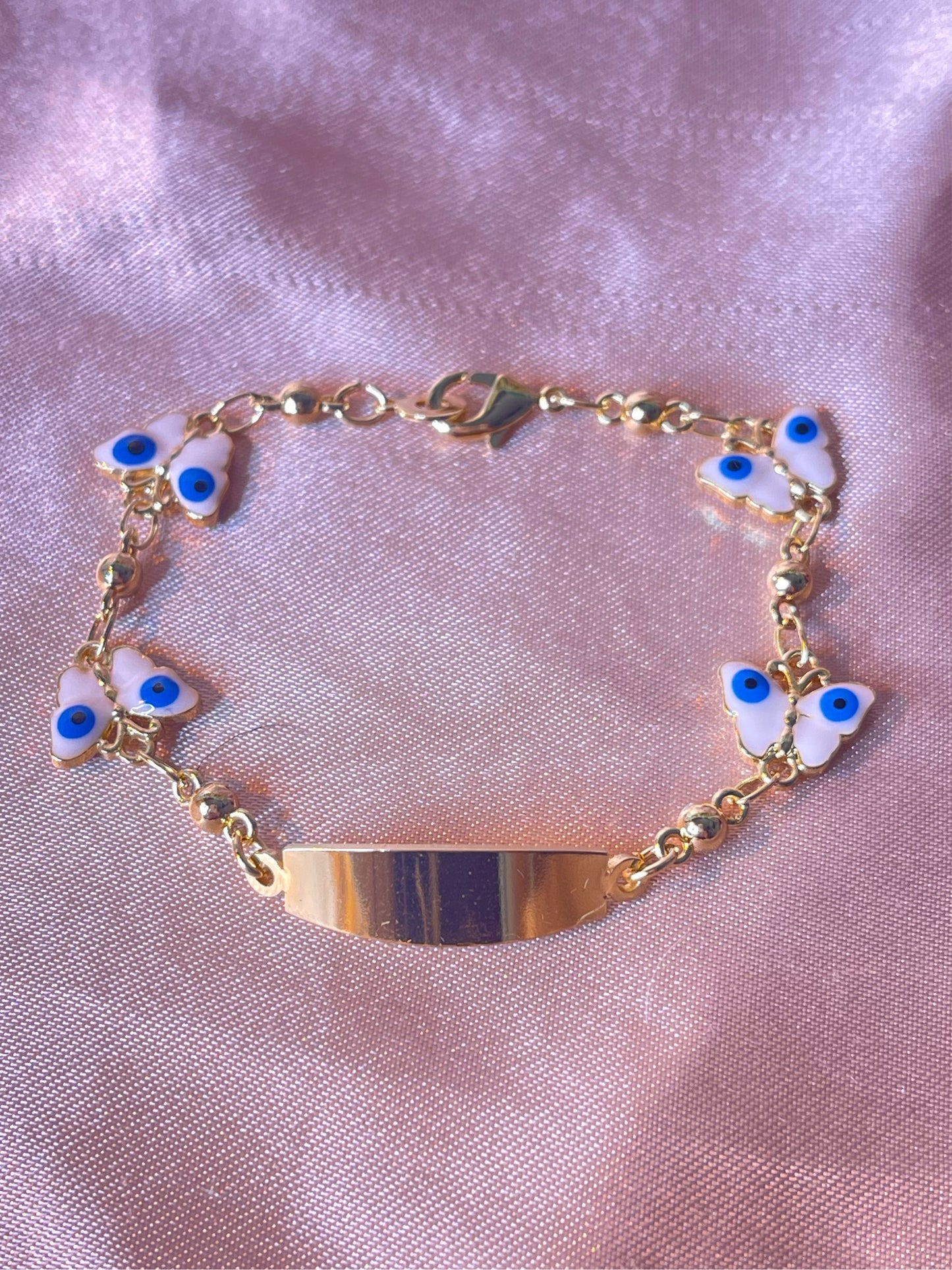 Evil Eye Esclava (Blue/White)