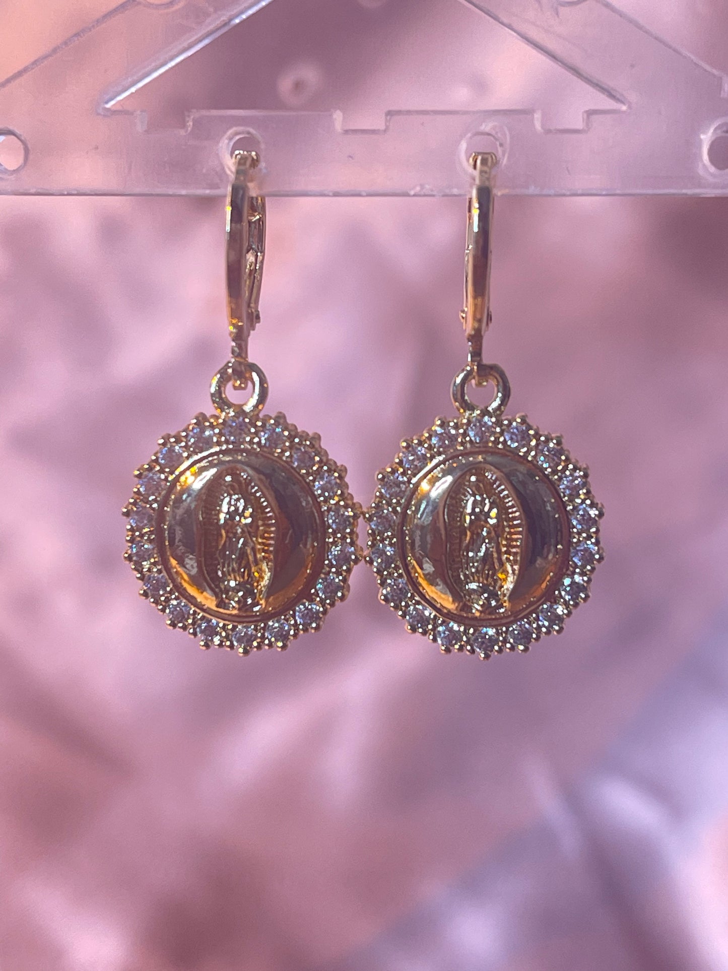 Virgen Circle Earrings