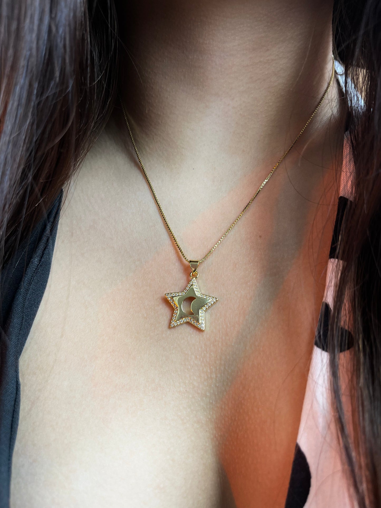 Moon Star Necklace