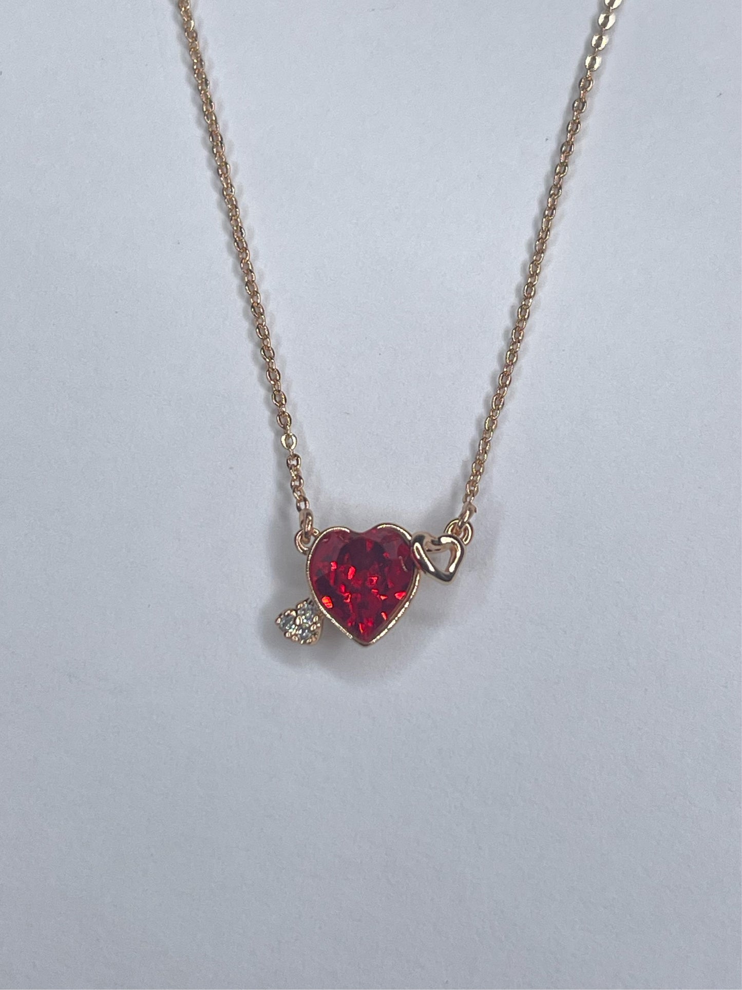 Mini Swarovski Red Heart