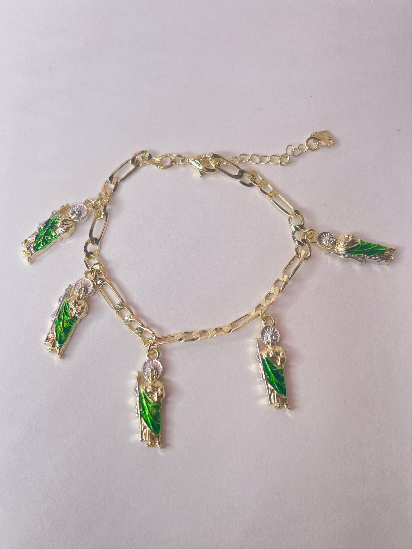 San Judas Charm Bracelet