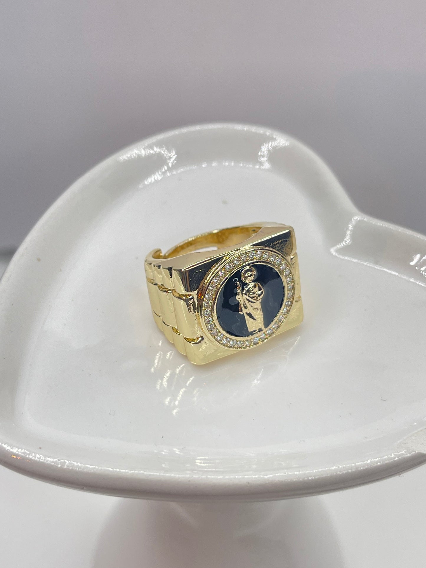 Men Adjustable San Judas Ring