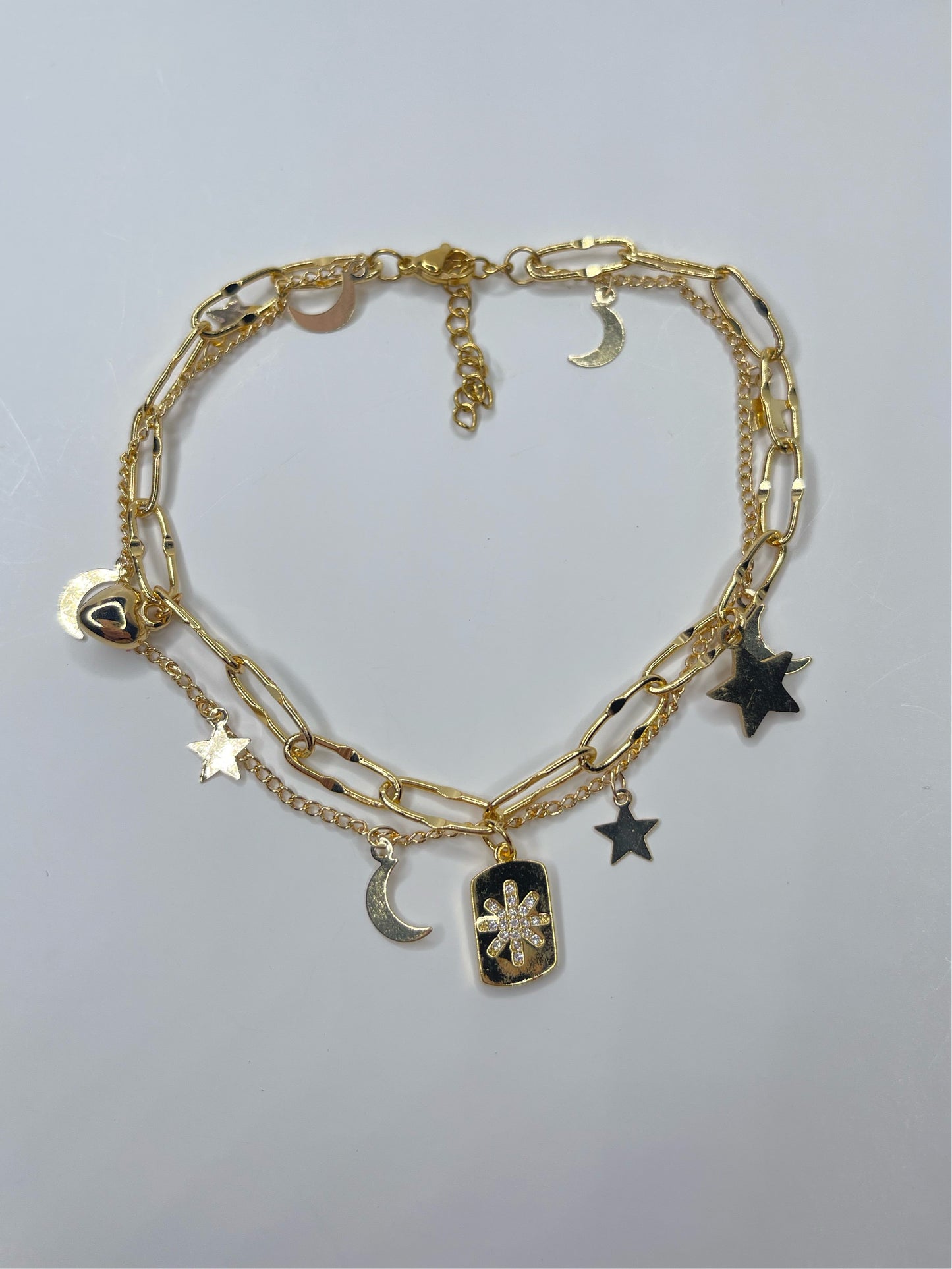 Moon Star Anklet
