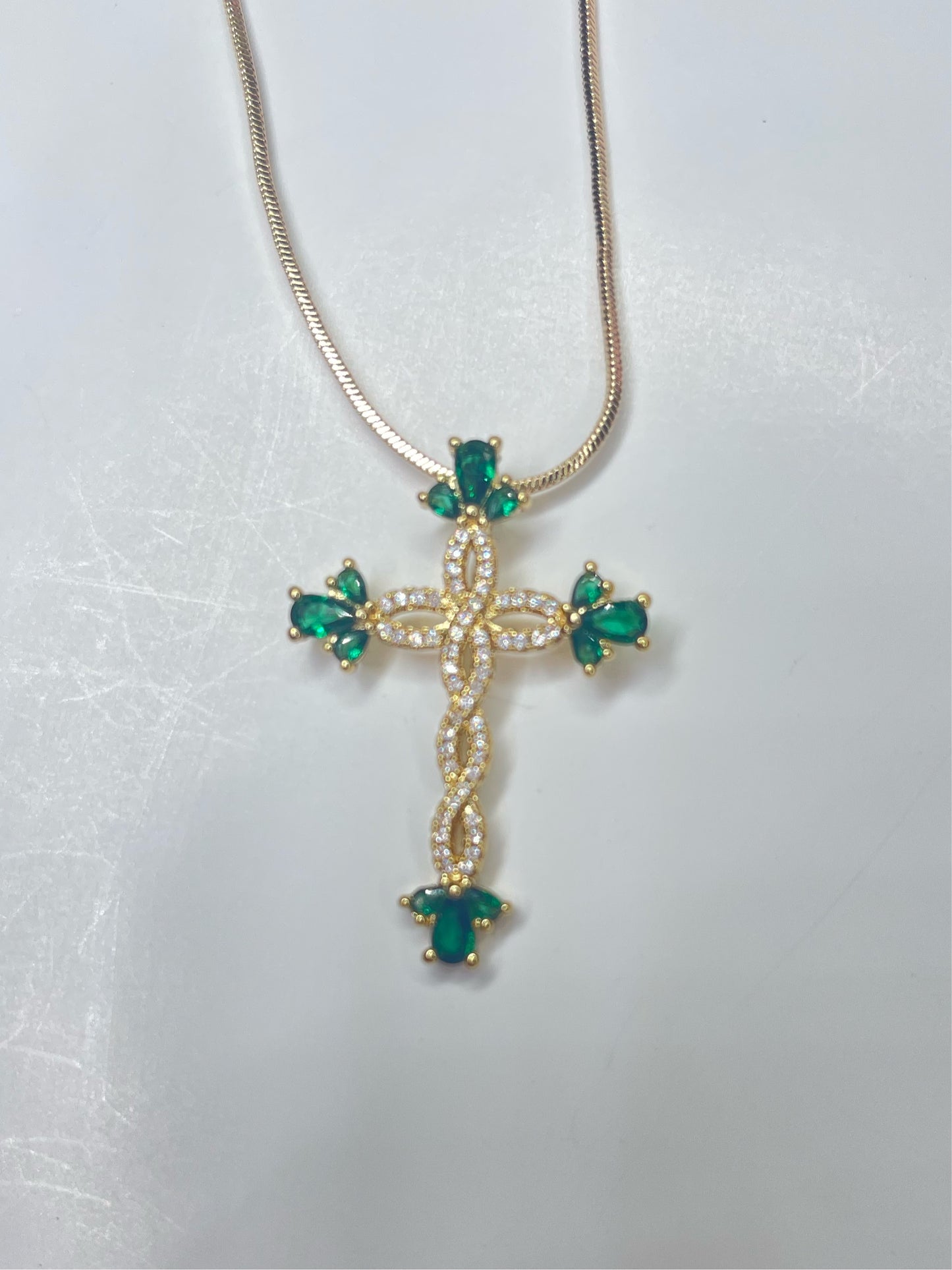 Green Beautiful Cross