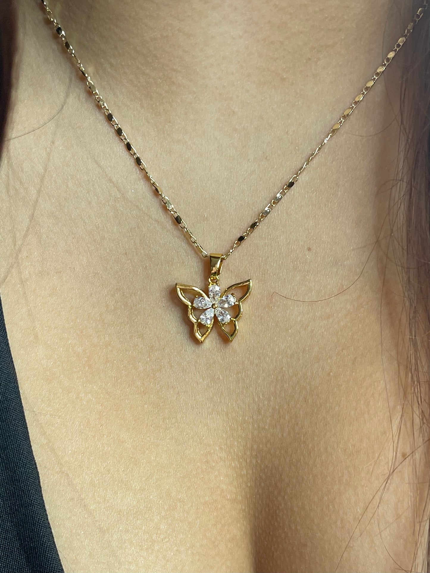 Beautiful Butterfly Necklace