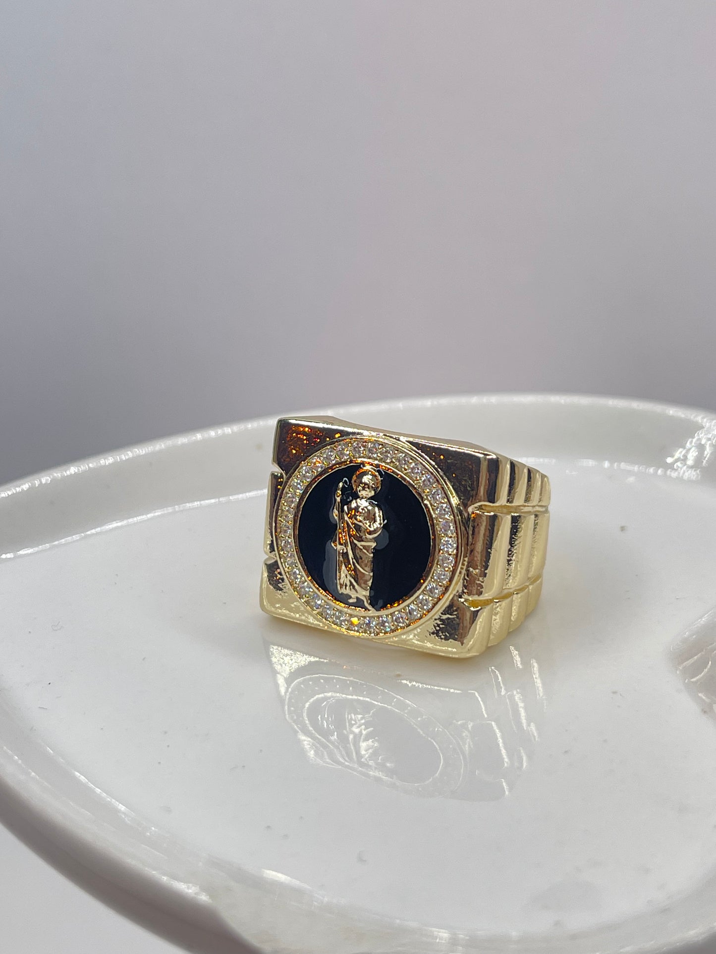 Men Adjustable San Judas Ring