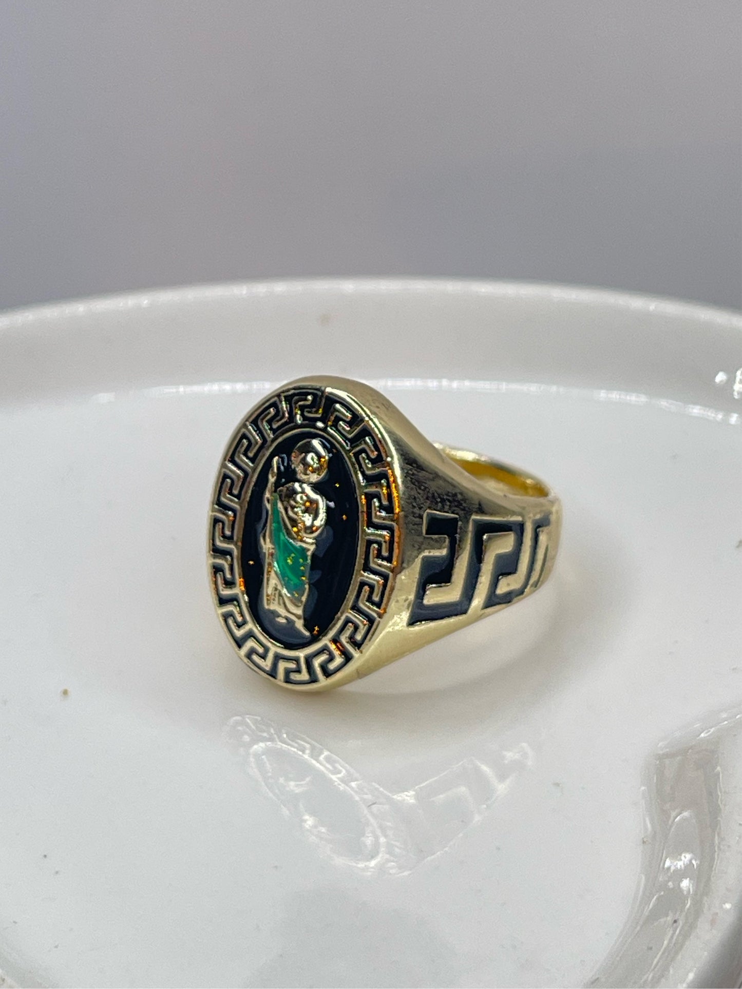 San Judas Adjustable Men Ring