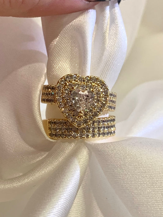 Engagement Rings Hearts size 7