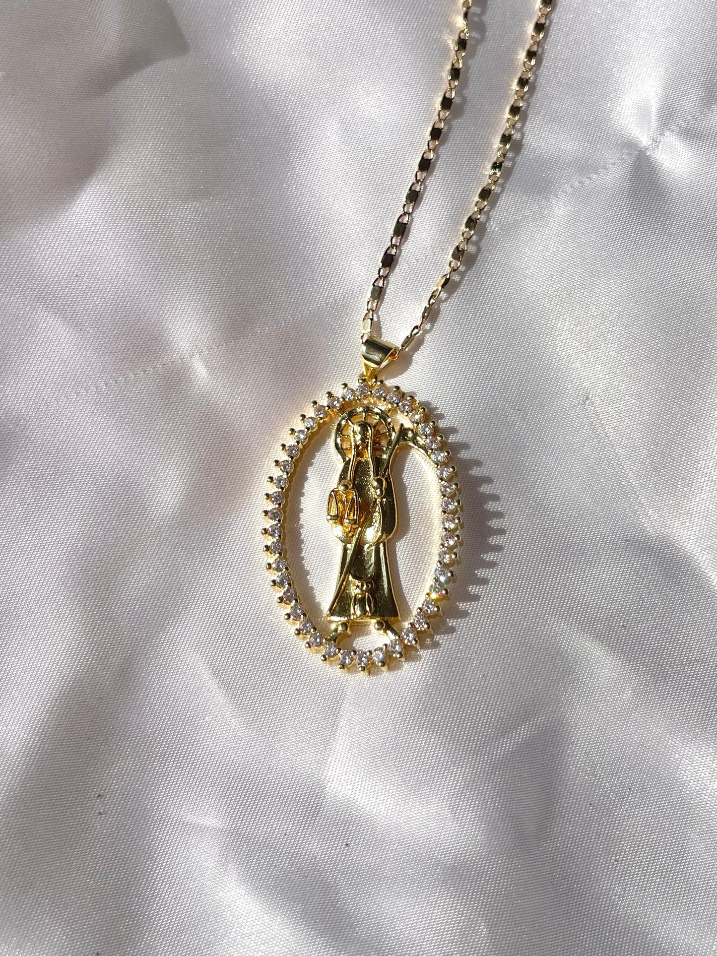 Santa Muerte Necklace