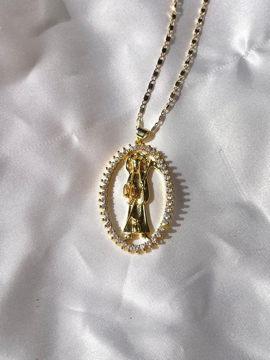 Santa Muerte Necklace