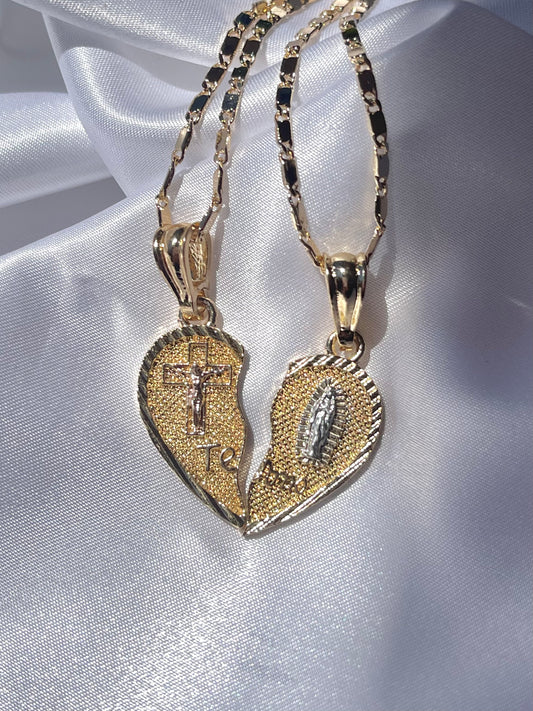 BH Virgen & Cruz Necklaces