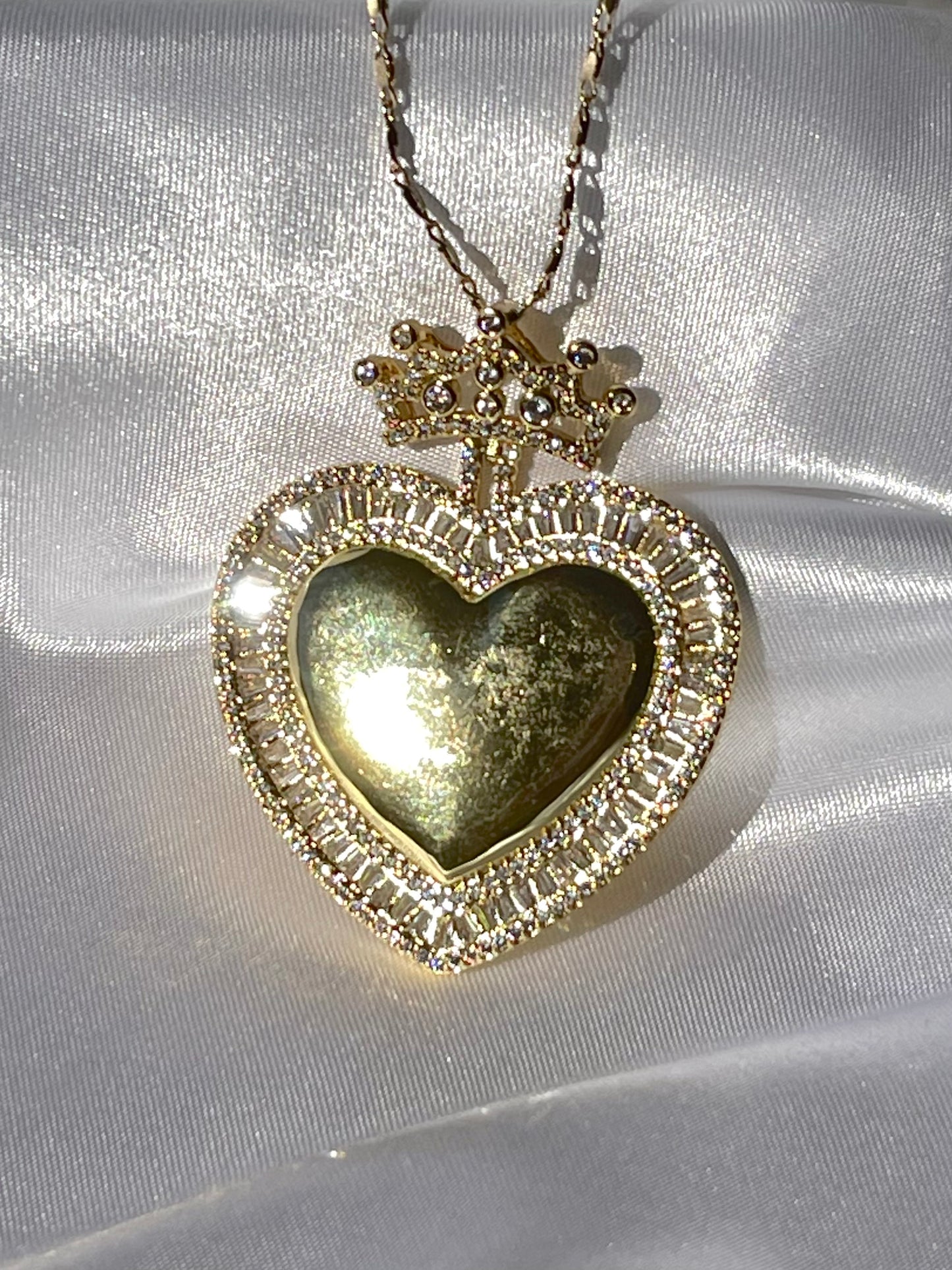 Hearts Crown Necklace