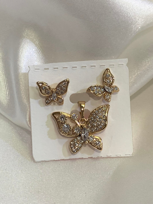 Butterfly Set Necklace