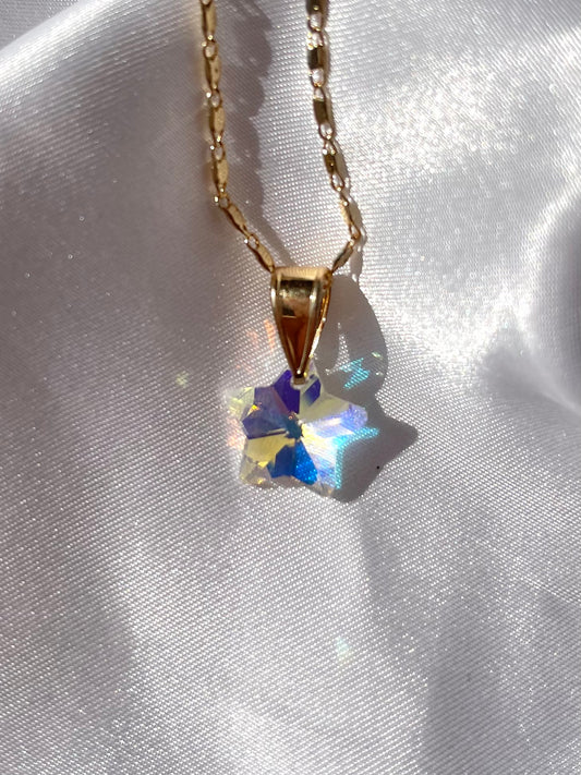 Rainbow star Necklace