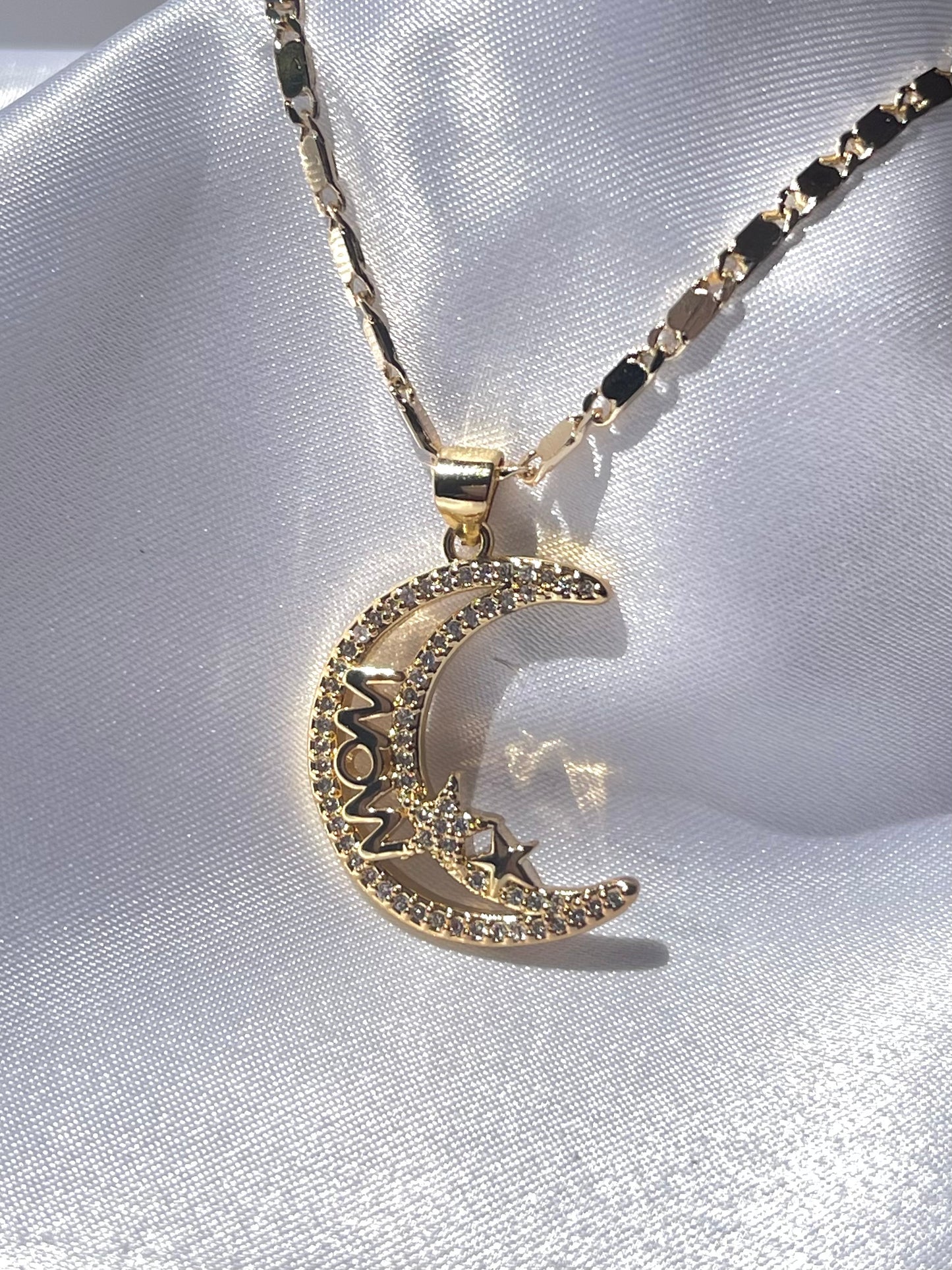 Mom Moon Necklace