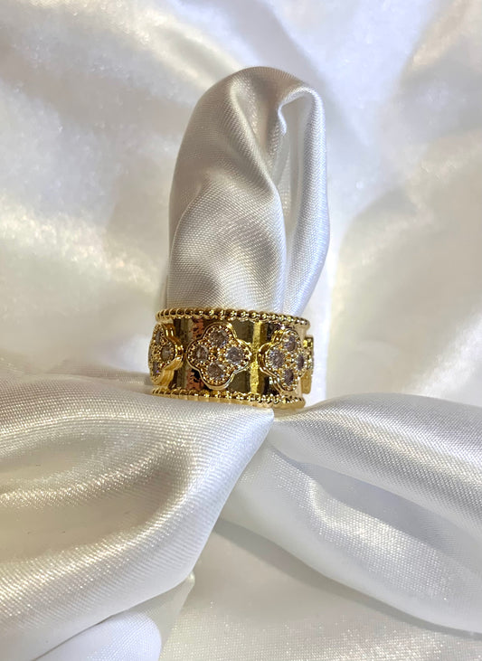 Diamond Suerte Ring