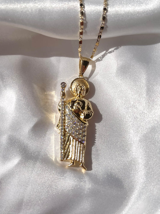 Men San Judas Necklace