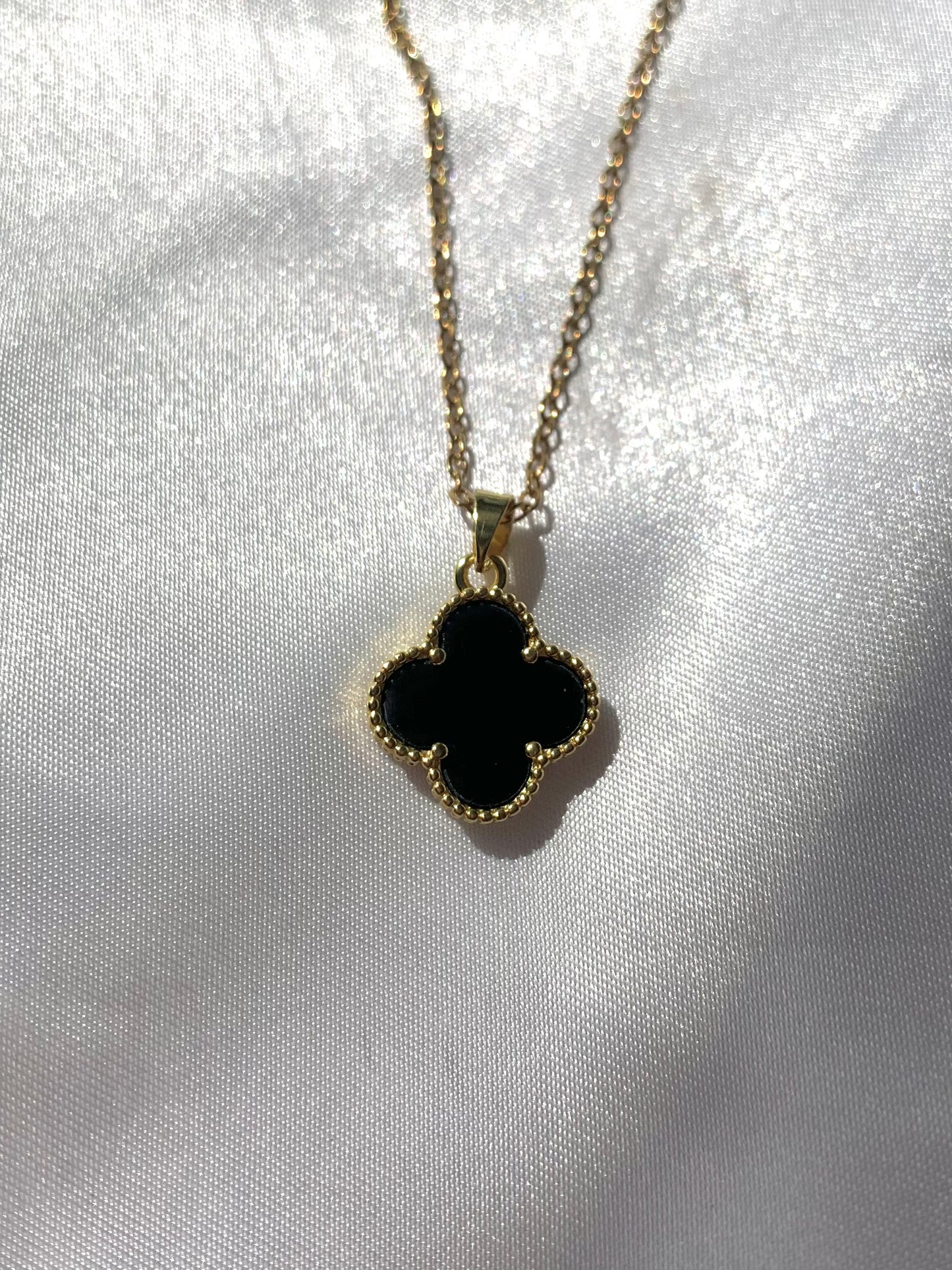 Black Clover Necklace