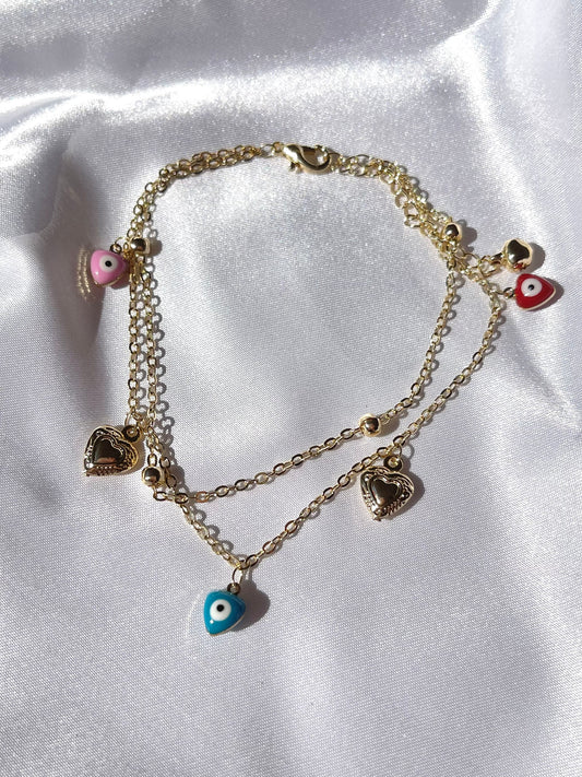 Hearts Anklet