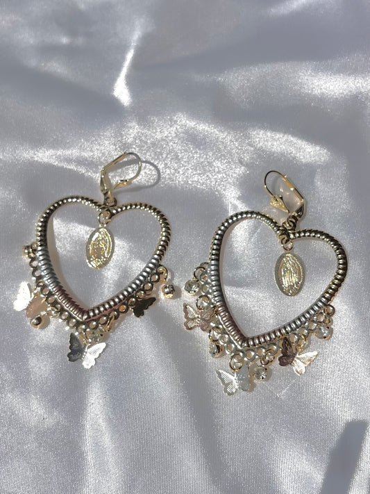 Virgen charm Earrings