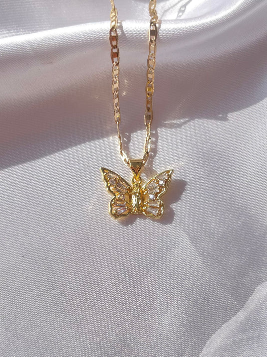 Virgen Butterfly Necklace