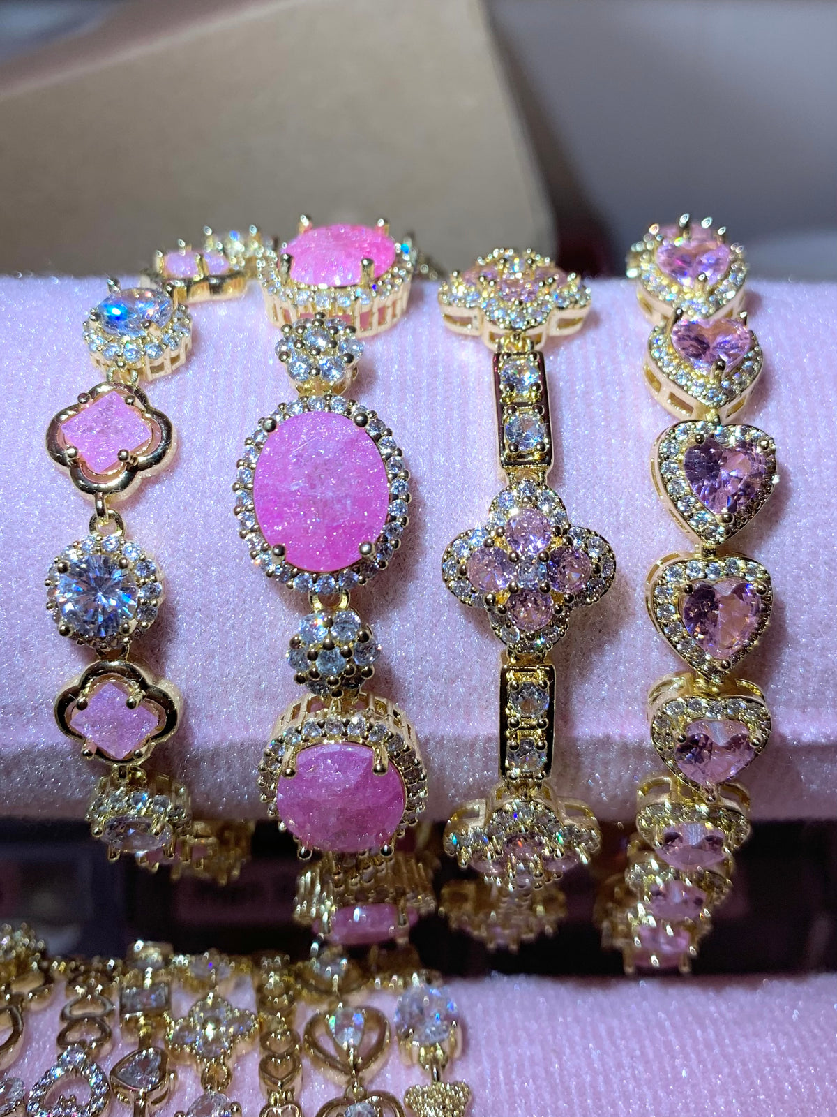 Pink Bracelets